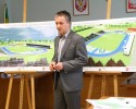 Zobacz, jak będzie wyglądał przebudowany stadion w Ostrołęce (WIDEO, ZDJĘCIA)