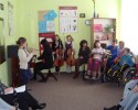 Niezwykła lekcja muzyki dla dzieci niepełnosprawnych w Państwowej Szkole Muzycznej