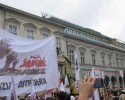 Związkowcy z Ostrołęki na manifestacji w Warszawie [ZDJĘCIA]