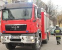 Ostrołęka: Pożar śmietnika przy ulicy Sienkiewicza