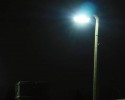 Ostrołęka: Ulica Niemena z oświetleniem
