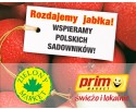 Będą rozdawać darmowe jabłka! Tak "polska sieć wspiera polskich sadowników"
