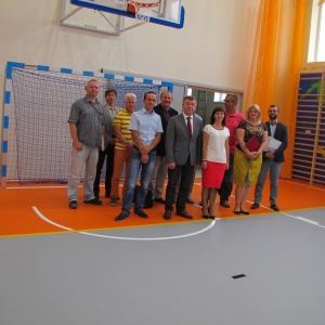 Sala gimnastyczna przy SP w Laskowcu odebrana