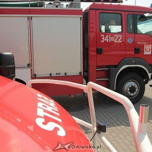 Sześć zastępów strażackich gasiło pożar w Myszyńcu Starym