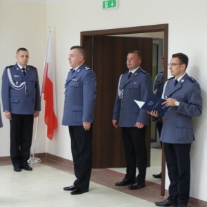 Uroczyste powołanie Komendanta Miejskiego Policji w Ostrołęce&nbsp;&nbsp;[ZDJĘCIA]