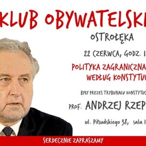 Andrzej Rzepliński odwiedzi Ostrołękę 