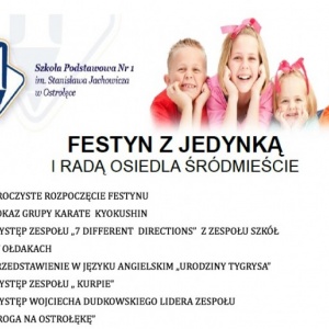 Festyn z Jedynką i radą osiedla Śródmieście (program imprezy)
