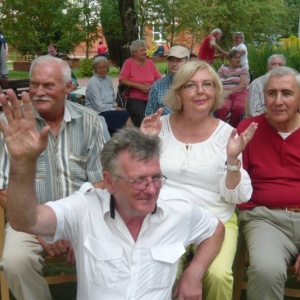 Członkowie Ostrołęckiej Rady Seniorów z wizytą w DPS-ie