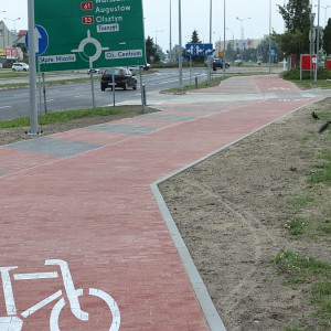 Ścieżka rowerowa przy Żebrowskiego przekazana do użytku [ZDJĘCIA]