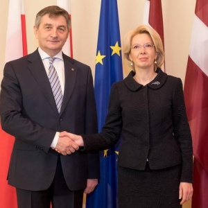 Marszałek Sejmu zakończył wizytę w Rydze