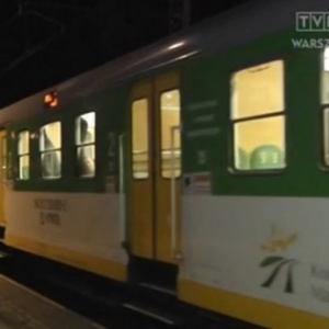 Pociąg z Ostrołęki do Warszawy w "Kurierze Mazowieckim" (zobacz wideo)