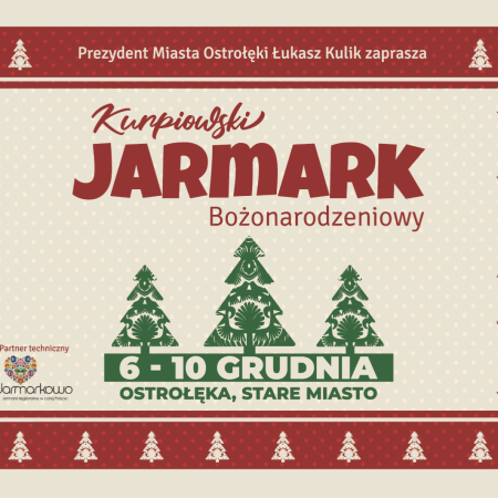 Program Kurpiowskiego Jarmarku Bożonarodzeniowego 