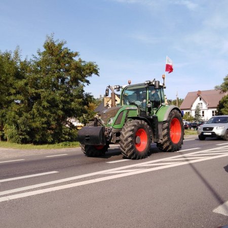 Ogólnopolski protest rolników również w Ostrołęce [ZDJĘCIA] 