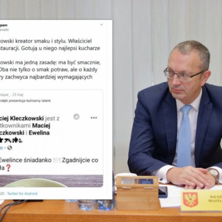 Internauci komentują śniadanie wiceprezydenta Ostrołęki. Maciej Kleczkowski przeprasza