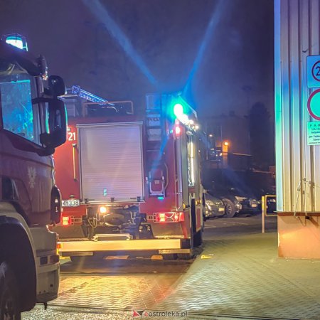 Akcja strażacka przy Witosa w Ostrołęce. Nie uwierzycie, co podpalono!