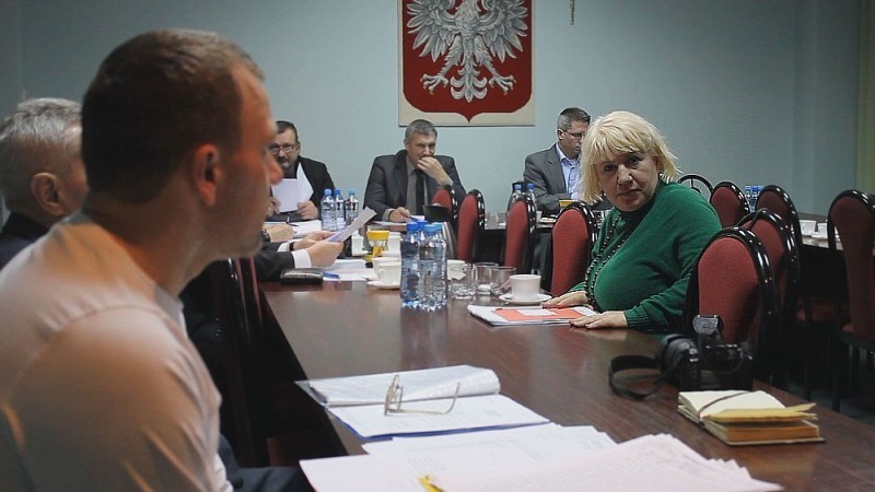 Beata Jankowska na posiedzeniu komisji (fot. archiwum)