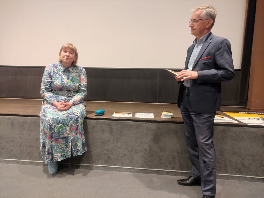 Aleksandra Kowalewsk, Tadeusz Wiśniewski - fot. eOstroleka.pl