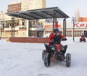 Mikołaje na motorach odwiedzili Ostrołękę (WIDEO, ZDJĘCIA)