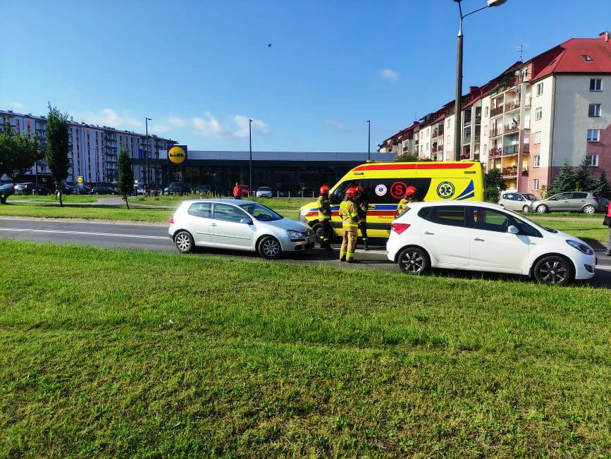 Niewielka stłuczka, duże korki [ZDJĘCIA]