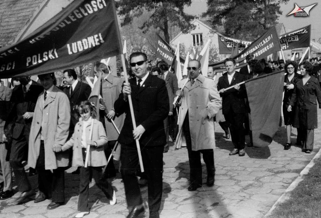 Pochód 1 majowy 1974 r.