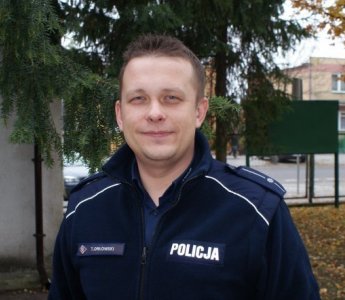mł. asp. Tomasz Orłowski