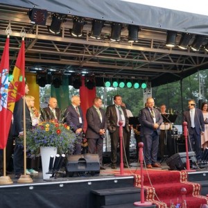 Reprezentacja powiatu na uroczystościach patriotycznych na Litwie [ZDJĘCIA]