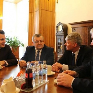Prezydent Łomży spotkał się z ministrami