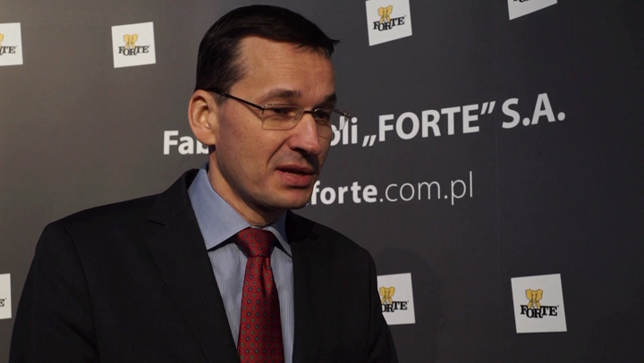 wicepremier i minister rozwoju i finansów Mateusz Morawiecki