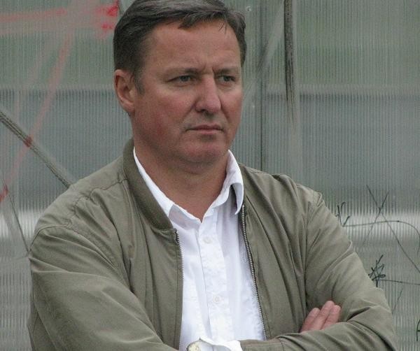 Trener Krzysztof Adamczyk