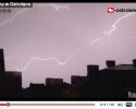 Burza w Ostrołęce - tak powstaje piorun. Koniecznie zobacz wideo