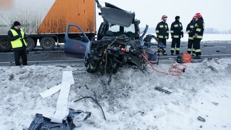W śmiertelnym wypadku na DK61 zginął 22-letni ostrołęczanin (fot. podlaska.policja.gov.pl)