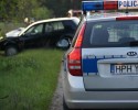 Wypadek z udziałem dwóch samochodów w Antoniach