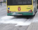 Zapalił się autobus MZK (ZDJĘCIA)