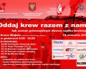 Zbiórka krwi pod hasłem „Kropla krwi – ocean życia”.