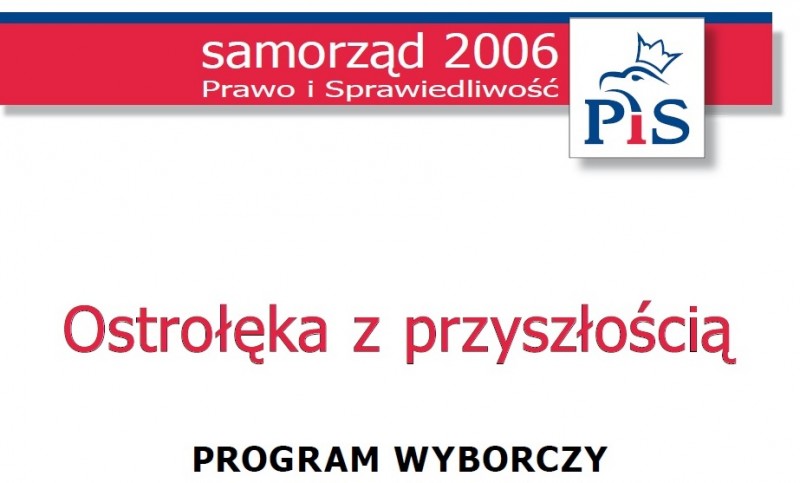 Program wyborczy Janusza Kotowskiego z 2006 roku
