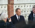 Premier Donald Tusk na uroczystościach pogrzebowych w Przasnyszu (zdjęcia)