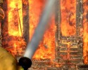 Pożar sadzy w kominie - niebezpieczeństwo dla całego domu