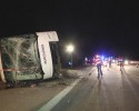 Niemcy: Wypadek polskiego autokaru. Są ciężko ranni (ZDJĘCIA)