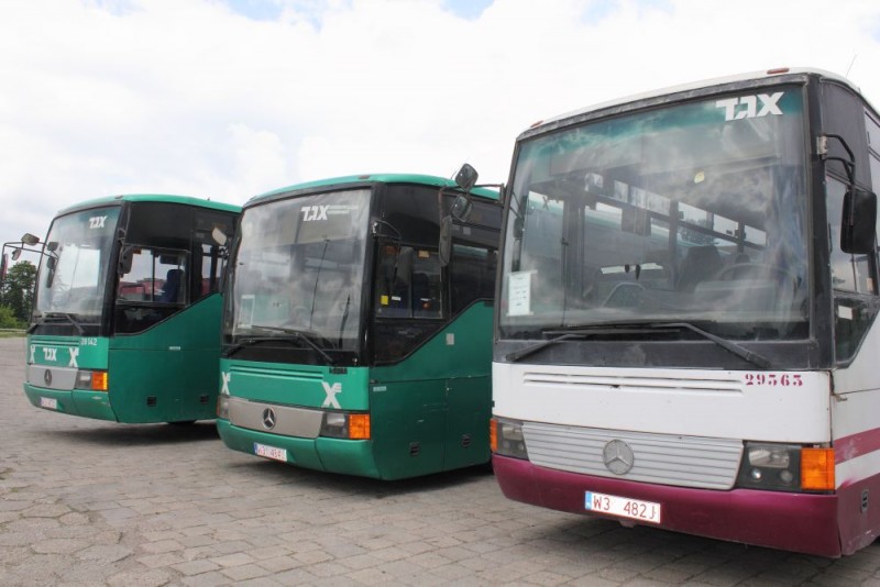 Nowe autobusy ostrołęckiego PKS (fot. J. Pych)