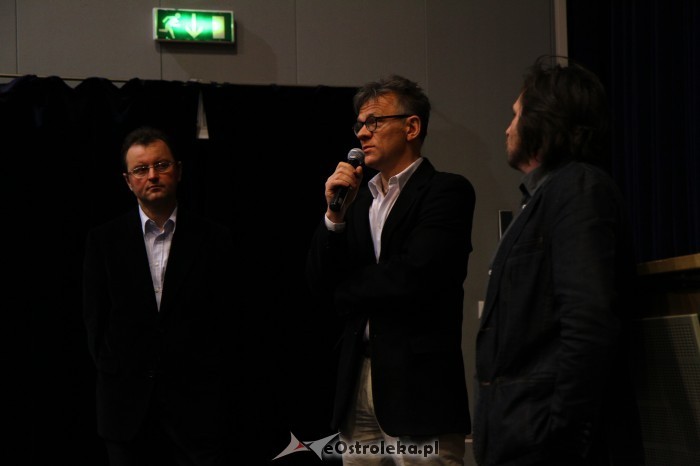Od lewej: Arkadiusz Czartoryski, Maciej Pawlicki i Arkadiusz Gołębiewski (fot. eOstroleka.pl) 