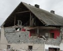 Myszyniec: Eksplozja pieca CO zniszczyła cześć budynku