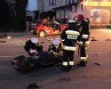 Rzekuń: Motocykl zderzył się z samochodem. Trzy osoby w szpitalu, dwie w stanie ciężkim (ZDJĘCIA)