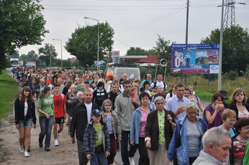 Pielgrzymi diecezji Łomżyńskiej (fot. J.Pych)