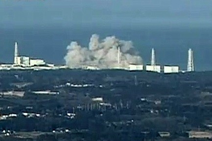 Wybuch w elektrowni atomowej Fukushima (fot. youtube)