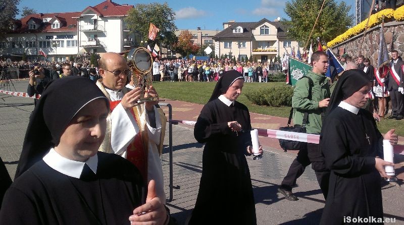 Relikwiarz z cudowną Hostią (fot. dzięki uprzejmości portalu iSokolka.eu) 