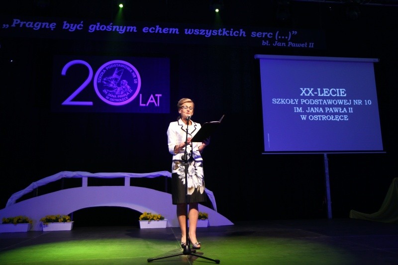W środę Szkoła Podstawowa nr 10 w Ostrołęce obchodziła 20-lecie (fot. Roxana Dawid)