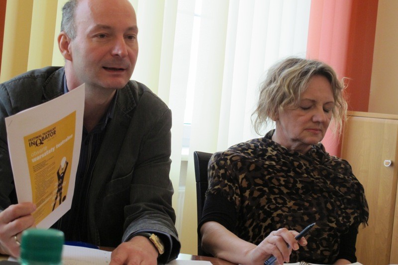 Magdalena Chabros, koordynator projektu oraz Jacek Zieliński przedstawili dziś informacje dotyczące Festiwalu
