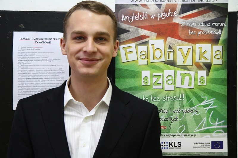 Dariusz Kańtoch wyjaśnił nam cele projektu Fabryka Szans (fot. R. Dawid)