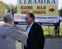 Tuskobus w Ostrołęce: &#8222;Polakom Obiecujemy, zrobimy więcej długów&#8221; (VIDEO, ZDJĘCIA) 