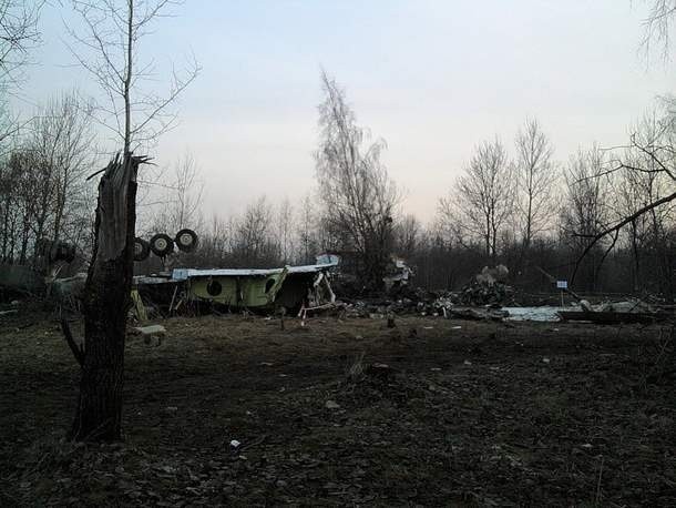 Katastrofa w Smoleńsku (fot. yandex.ru)